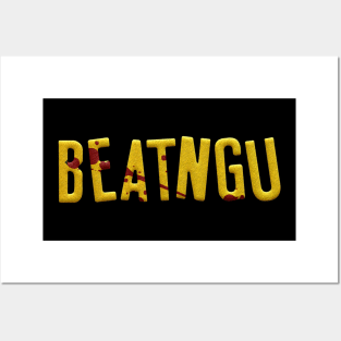 Beatngu Jeepers Creepers - Blood Stained License Plate Posters and Art